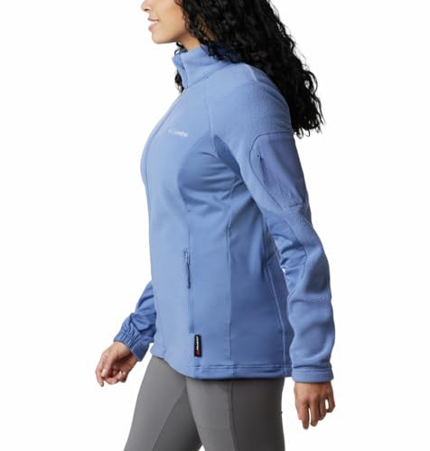 Image of Columbia Womens Fleece Standard Length W Polar Powder FZ Jacket