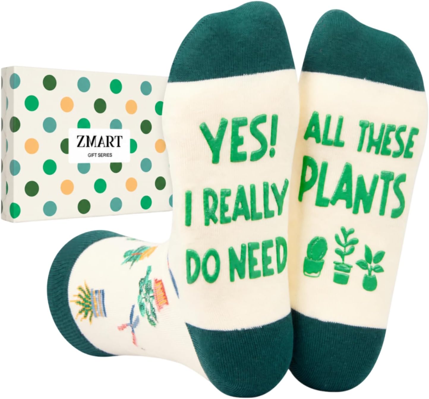 Weed Plant Gifts for Adults - Funny Weed Plant Socks, Marijuana Gardening Stocking