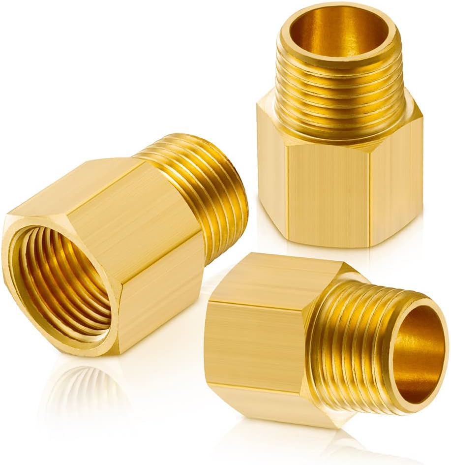 Buy Gsinodrs 3PCS Brass Pipe Fitting, 12" Female NPT Thread x 12" Male