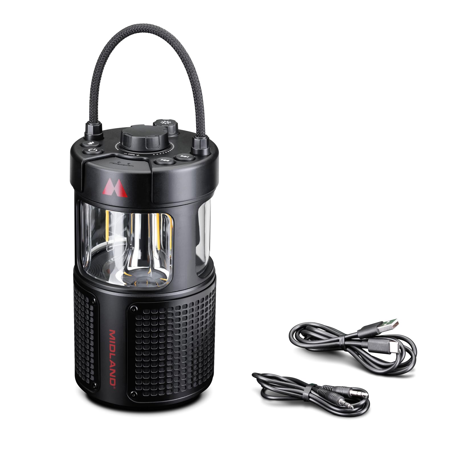 Midland ER LANTERN Lanterna Led con cassa bluetooth