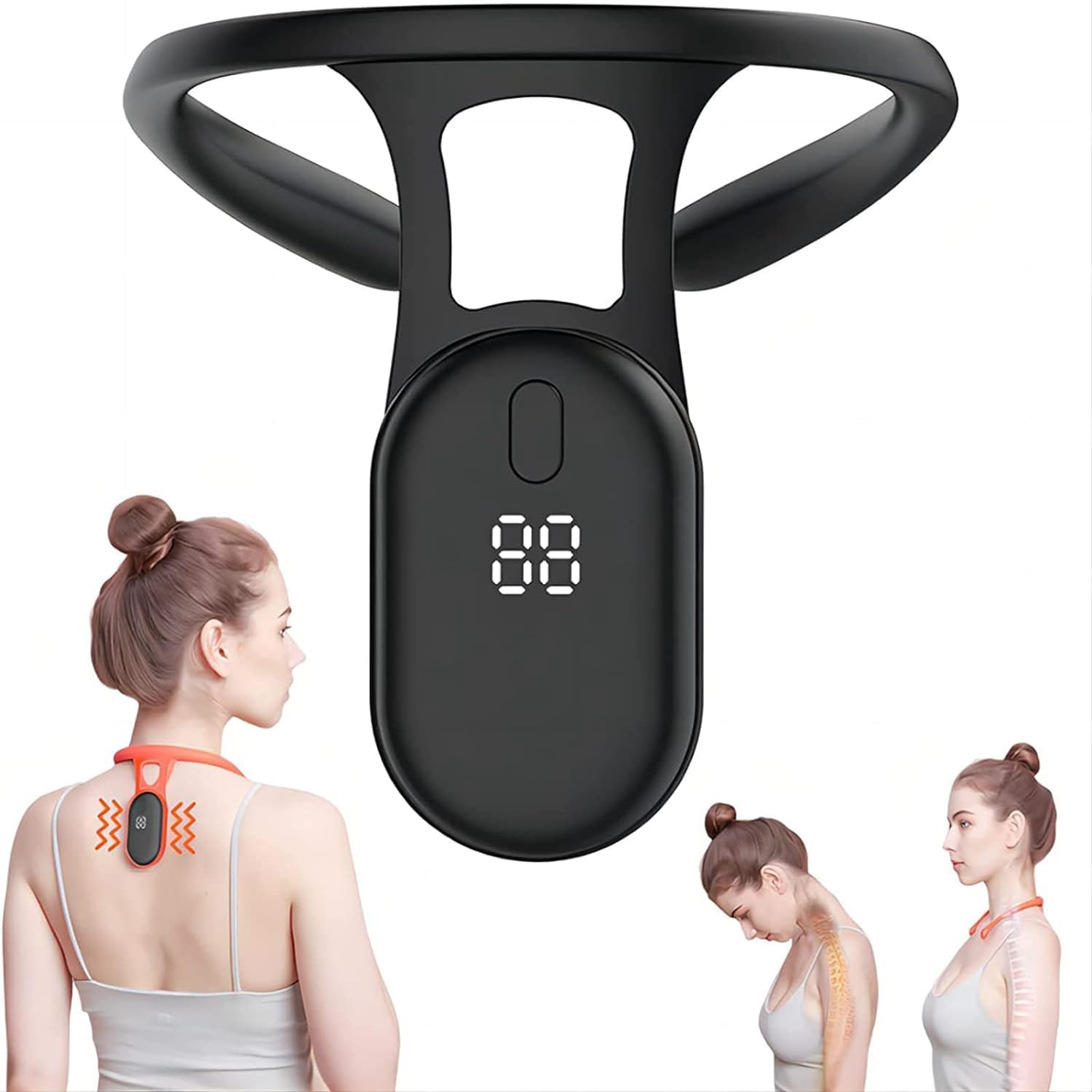 SIMESTICH Soothing Neck Lymphatic Drainage Massager – Portable