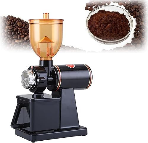 Molinillo de café pequeño, molinillo de café eléctrico, molinillo de acero inoxidable, molienda rápida en 5 segundos, 8 niveles de ajuste de