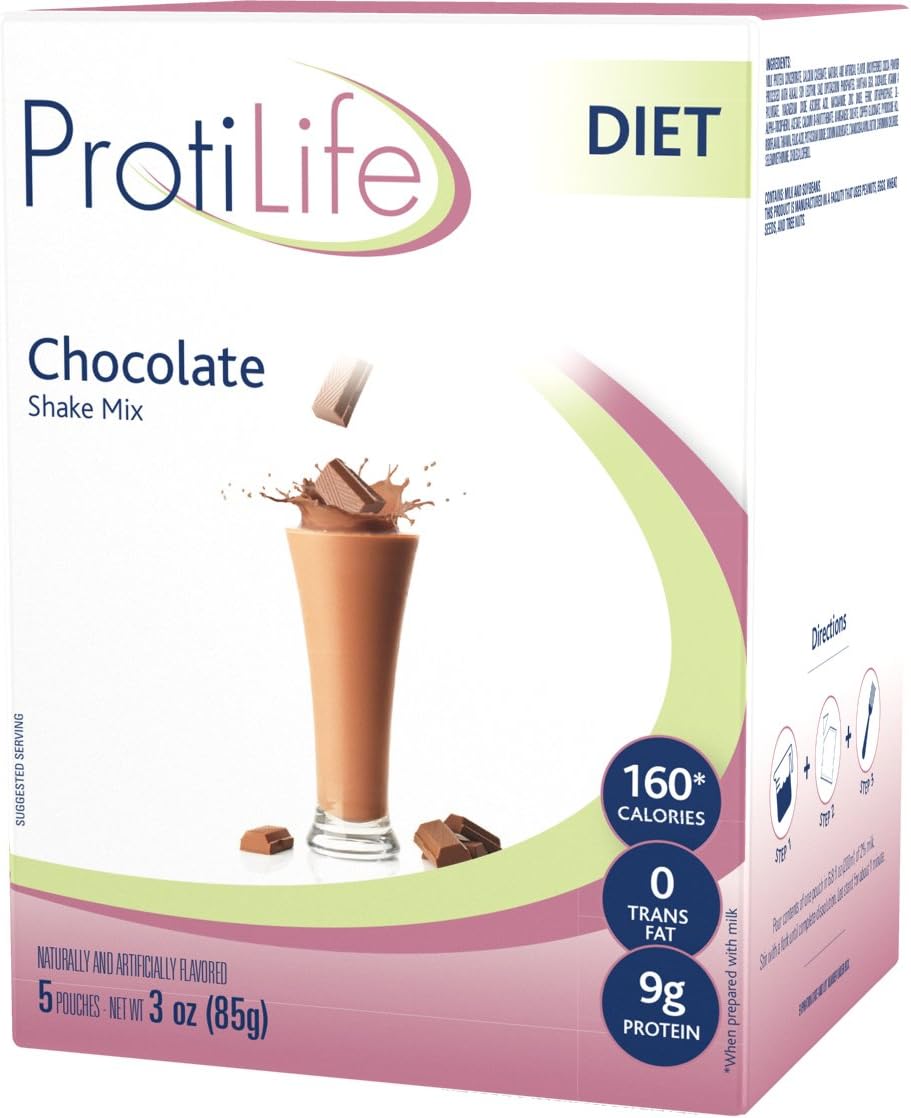 PROTILIFE Nutritional supplement CHOCOLATE flavor SHAKE mix 1X5