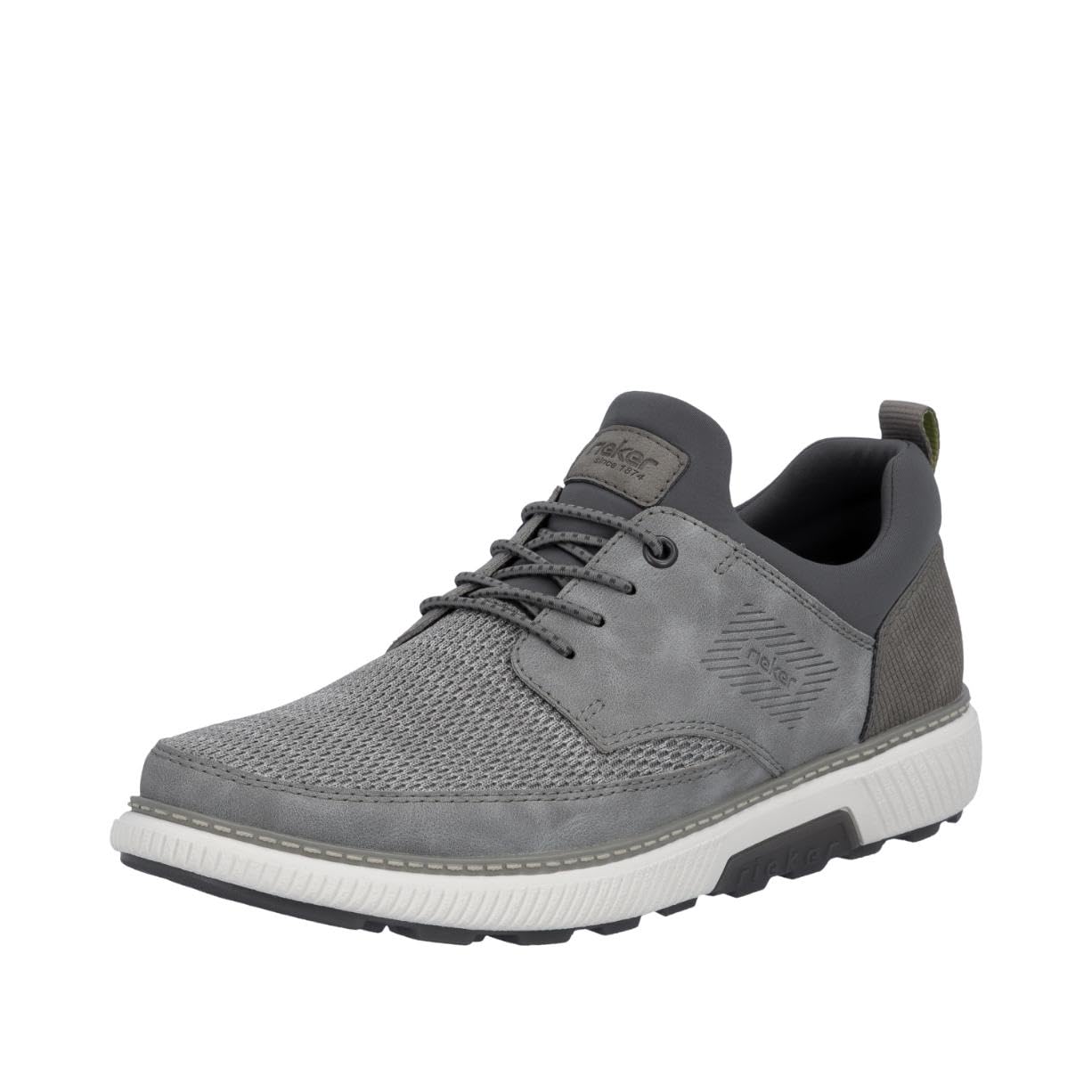 Rieker Men's B3354 Low Trainers, Grey, 40 EU