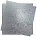 Crafasso 12" x 12" 300gms Heavy & Premium cardstock, 15 Sheets, Silver