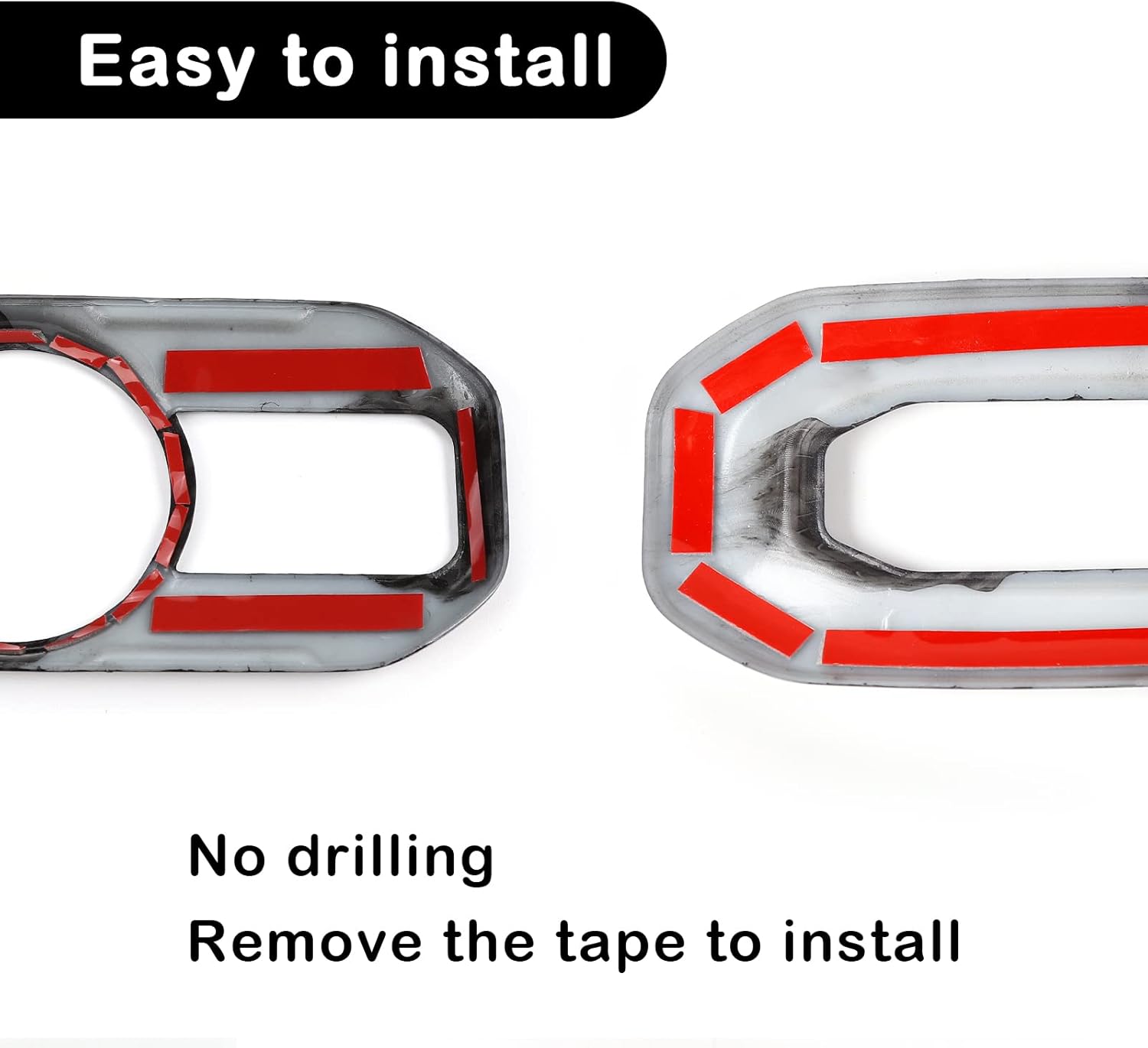 CheroCar 21PCS Full Set Interior Decoration Trim Kit for 2018-2026 Jeep Wrangler JL JLU & Gladiator JT Steering Button Frame, Air Conditioning Vent, Reading Light, Speaker (Carbon Fiber)