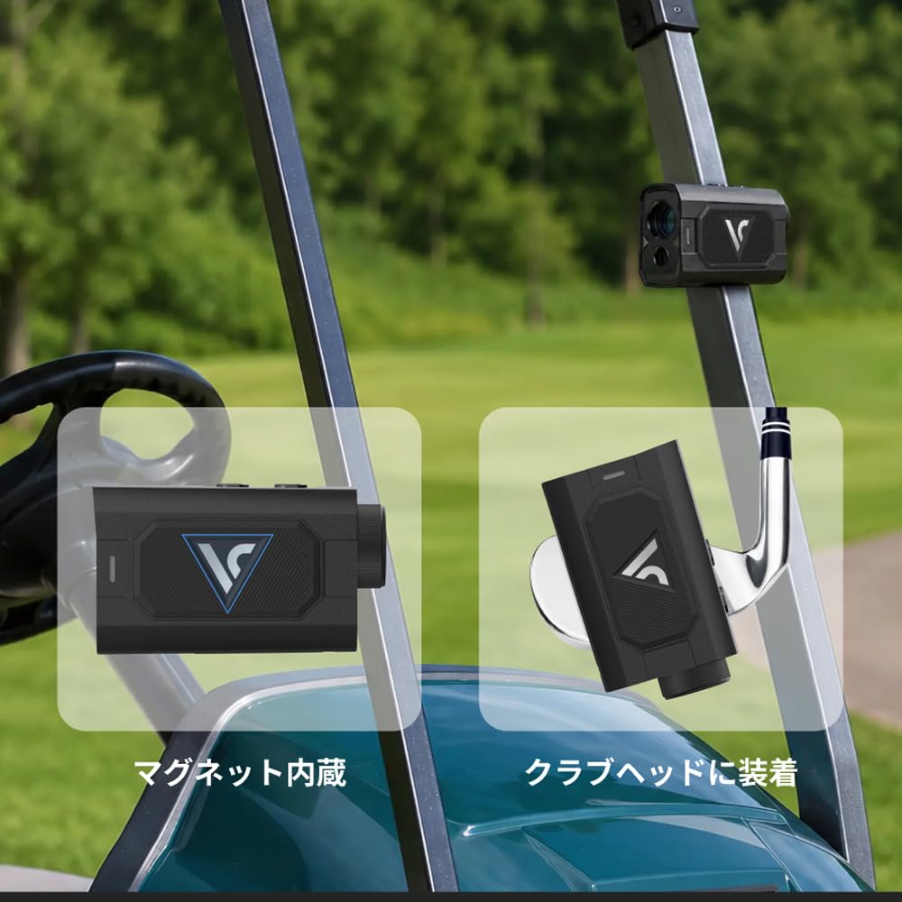Amazon.co.jp: [Voice Caddie] EL3 ゴルフ距離計 コンパクト 手のひら