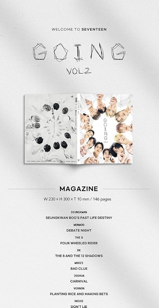 即購入⭕️ セブチ 雑誌 GOING SEVENTEEN Amazon.co.jp: セブンティーン SEVENTEEN - SEVENTEEN GOING
