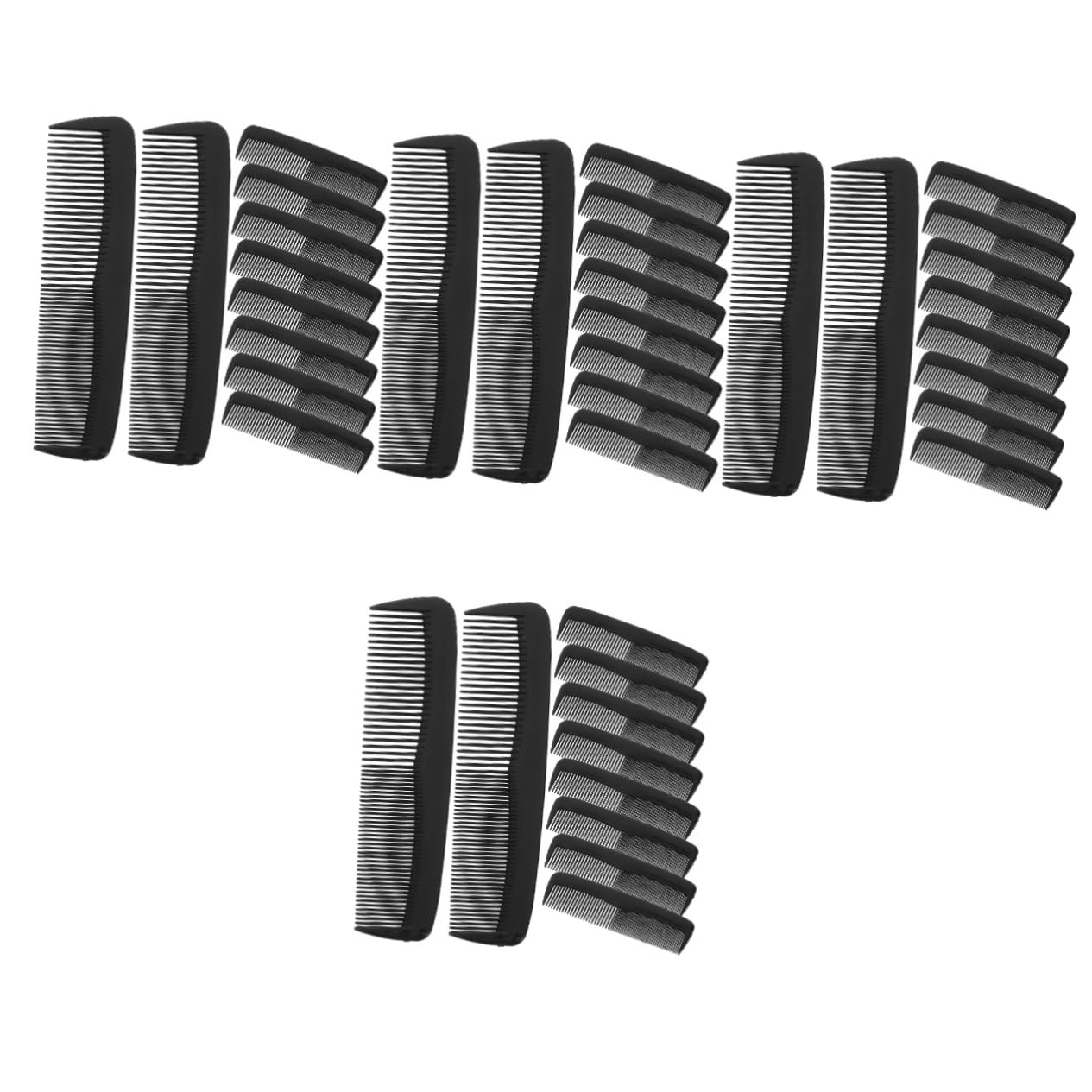 FOMIYES 200 Piezas peine pequeño Peine para hombres y mujeres para ados compactos s de herramientas de estilista mojado s para el cabello páginas