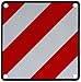 Price comparison product image HP Autozubehör 25132 Warning Board 2 in 1, Italy and Spain, Red/White