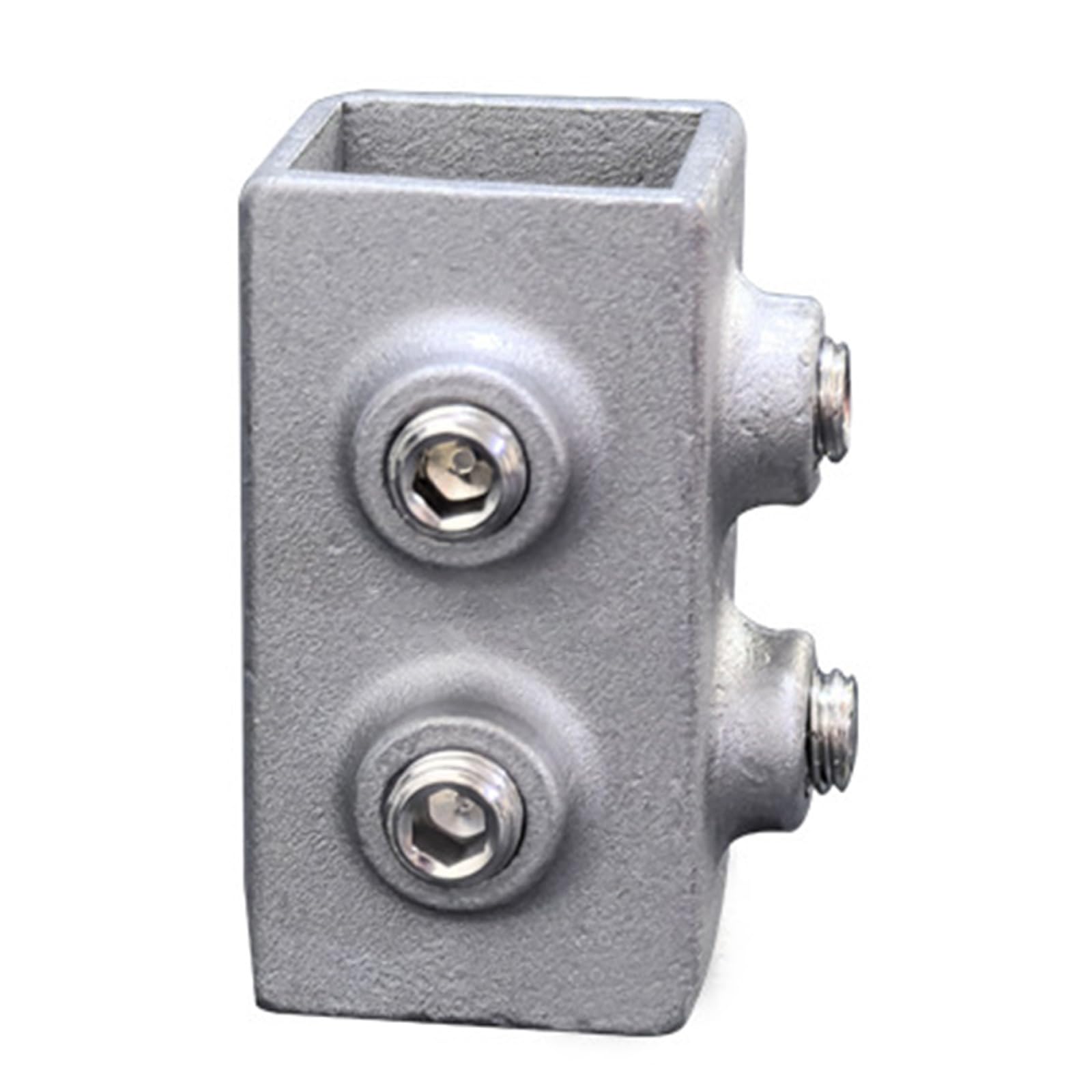 CUNZJIA Aluminum Alloy Joint Square Tube Connector Connection Fastener for Furniture Framing and Structural Enduring