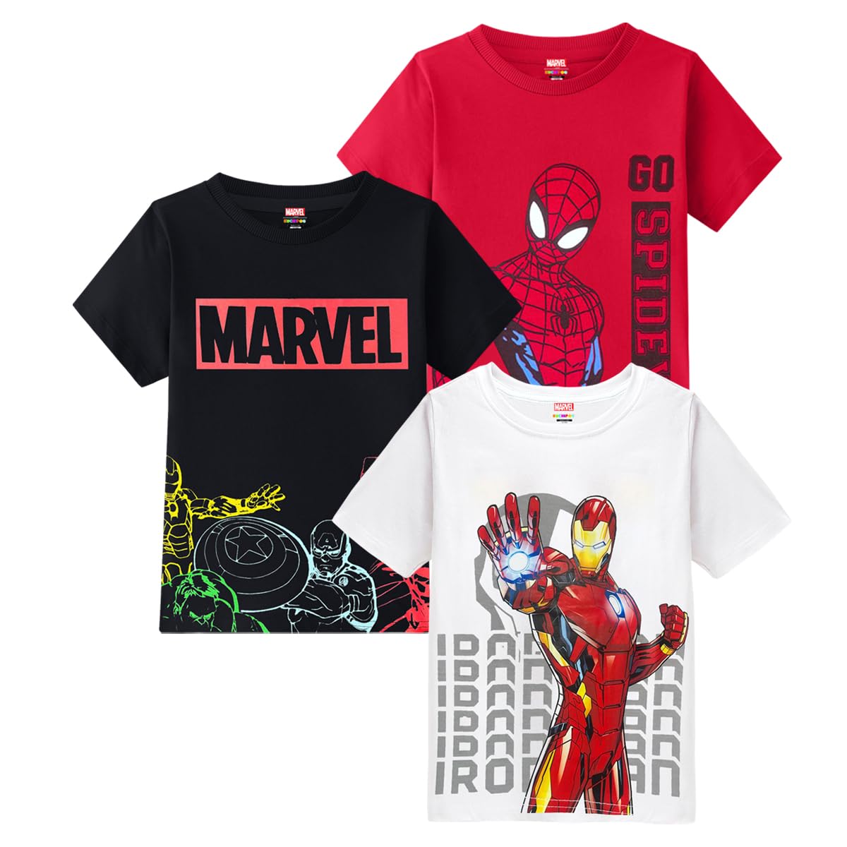 Kuchipoo © Marvel Boys Half Sleeves Regular Fit Cotton T-Shirt - Review, Price and Buying Guide