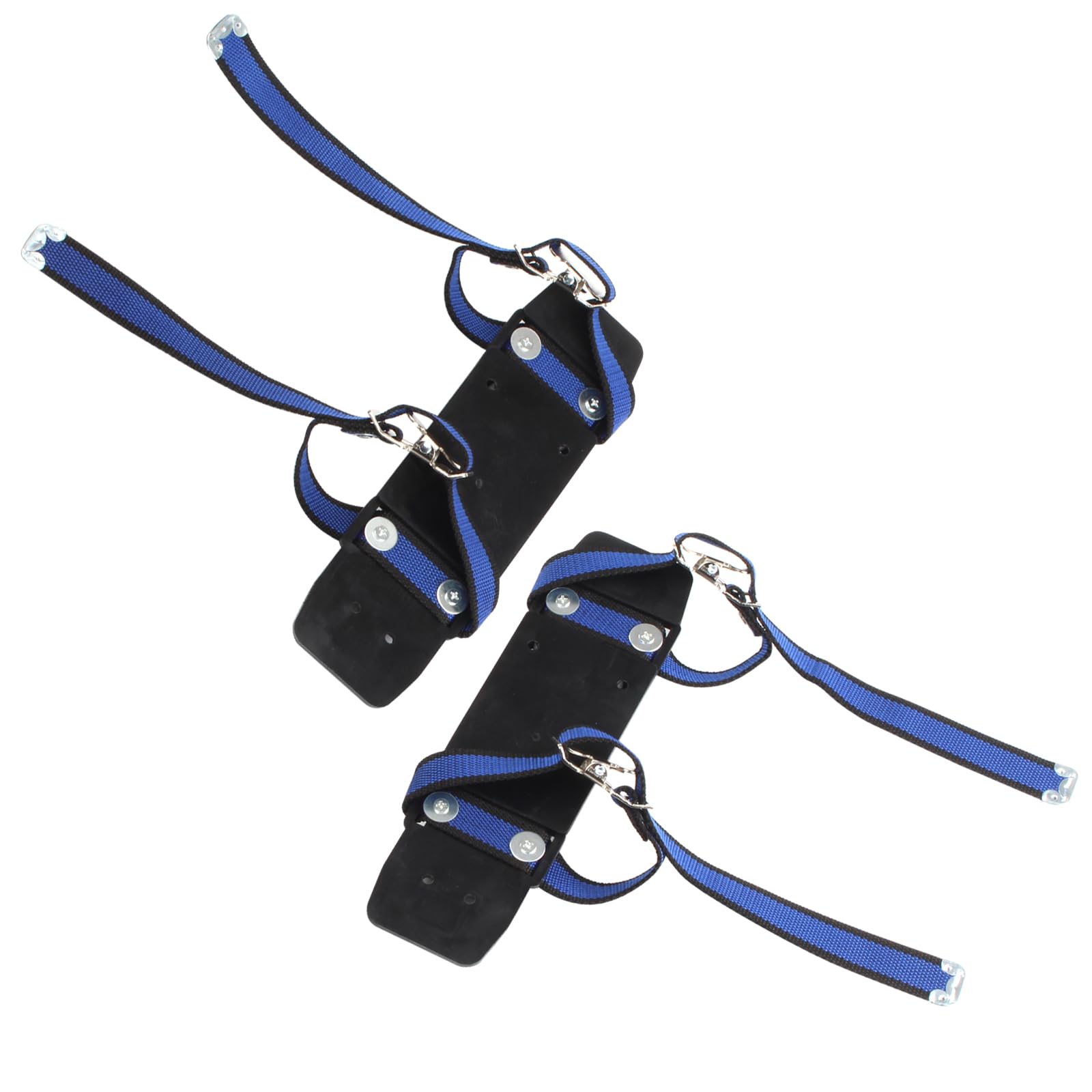 Kcgani Stilt Sole Foot Plate Pedal Replacement Kits for Drywall, Pair of Plastic Drywall Stilts Accessories Fixed Foot Pedal, Universal Heel Plates