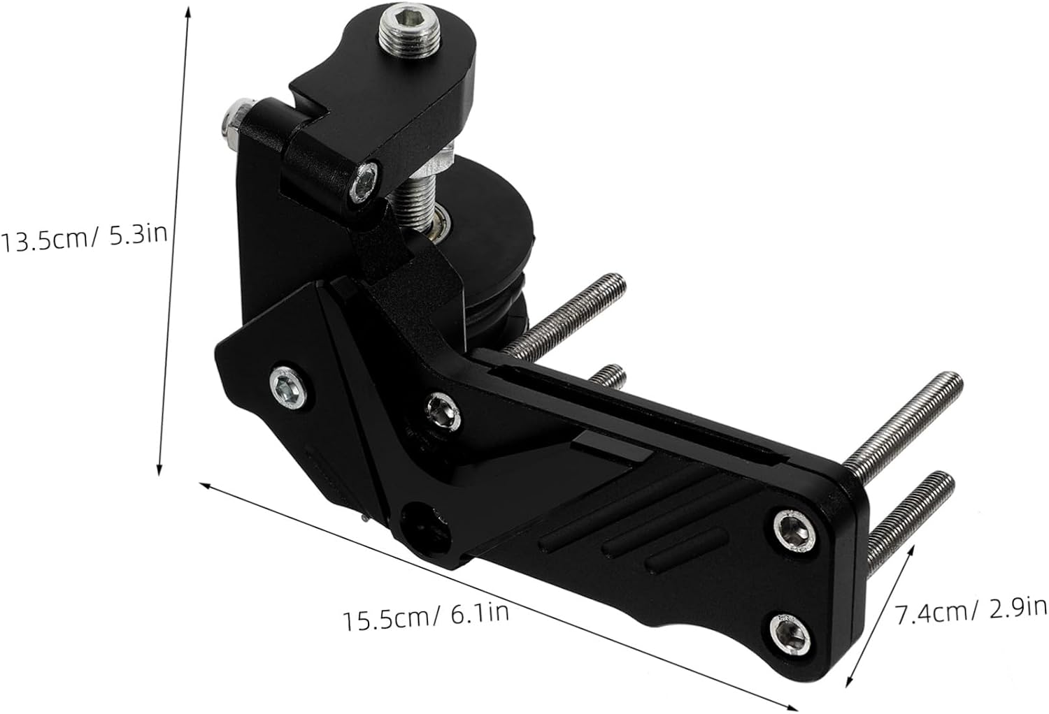 Motorcycle Chain Tensioner Adjuster Slip Design Durable Chain Roller Guide for Enhanced Stability and Safety Essential Tool for Motorcycle Enthusiasts