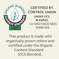 Vista 7 de Protector de colchón acolchado de algodón orgánico de lujo, tamaño King, almohadilla impermeable y transpirable de alta calidad de 13.51 oz/m²