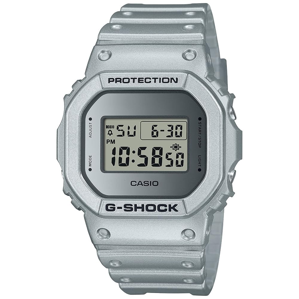 Casio AW 500Bb 1E G Shock Analog Digital Watch Silver
