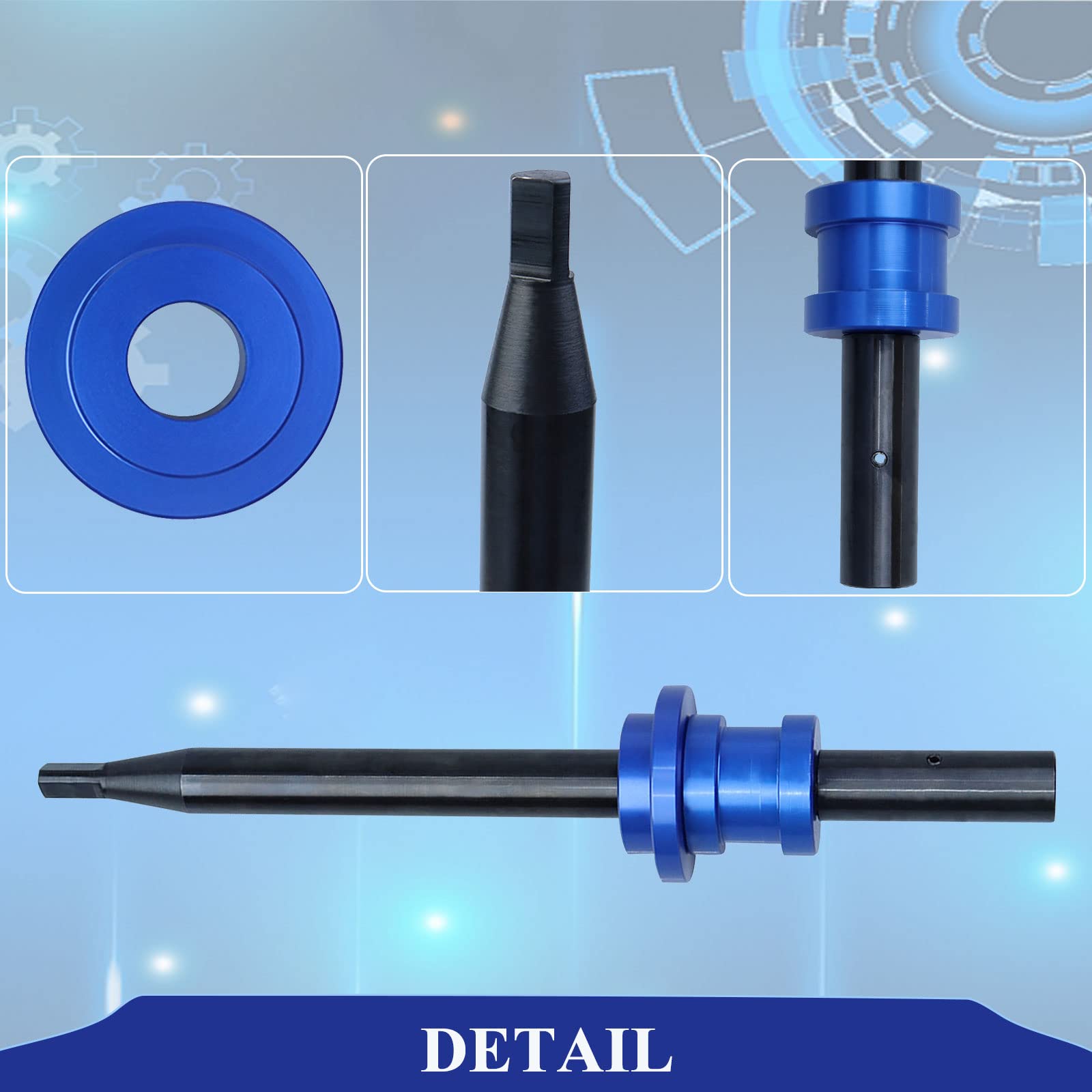 Outil D'amorçage de Pompe à Huile pour Petits et Grands Blocs Chevy Engines Outil D'amorçage de Pompe à Huile Compatible avec GM Chevy 6 V8 350 327 305 307 283 SBC 454