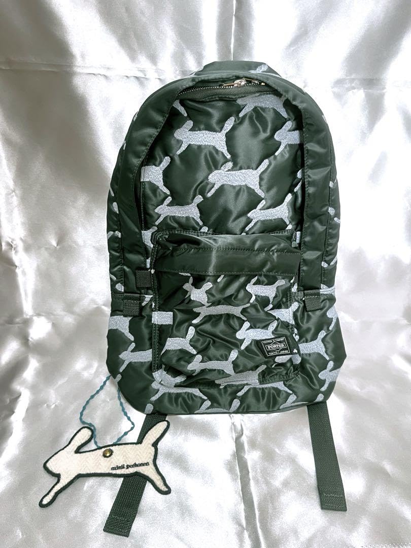 ブルーグレーのリュックで run run run/ミナペルホネン ミナペルホネン