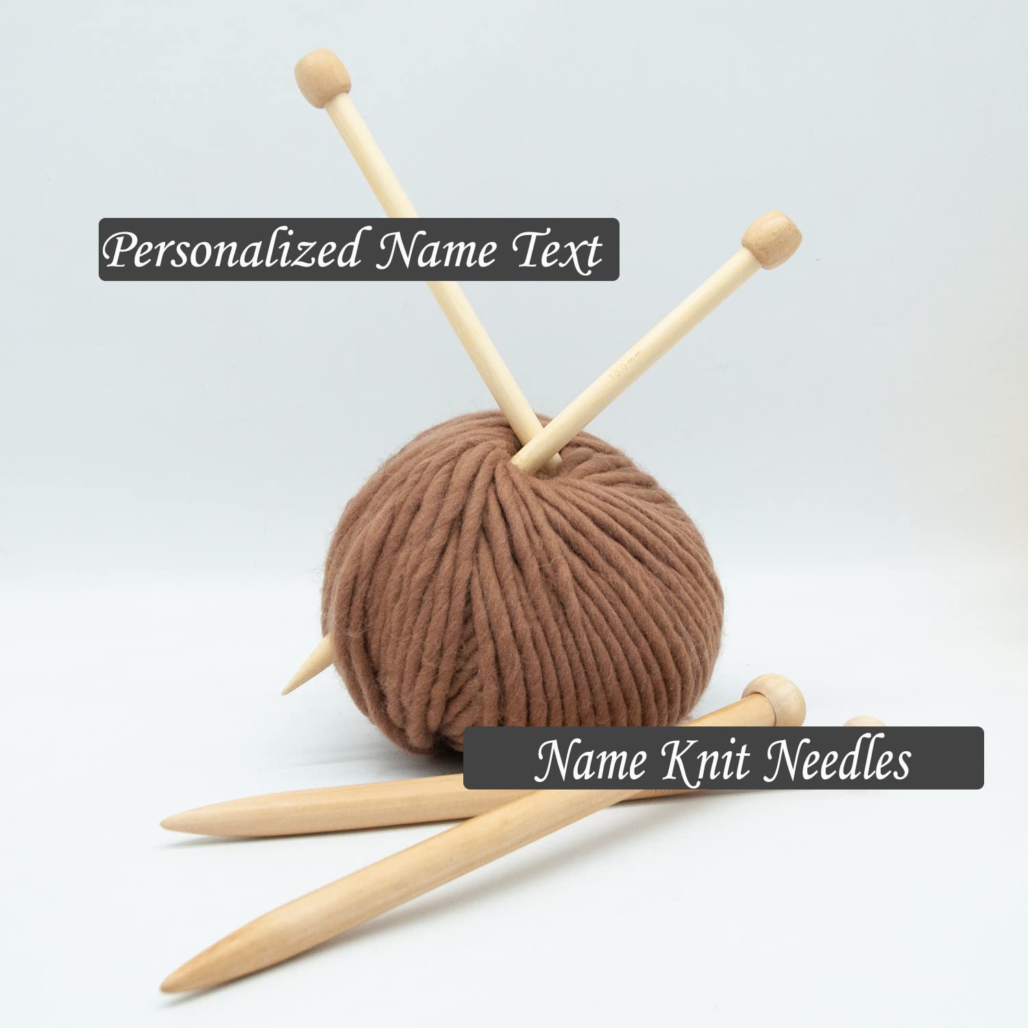 Bosajewel Grandes Aiguilles à Tricoter Rondes En Bambou Pour