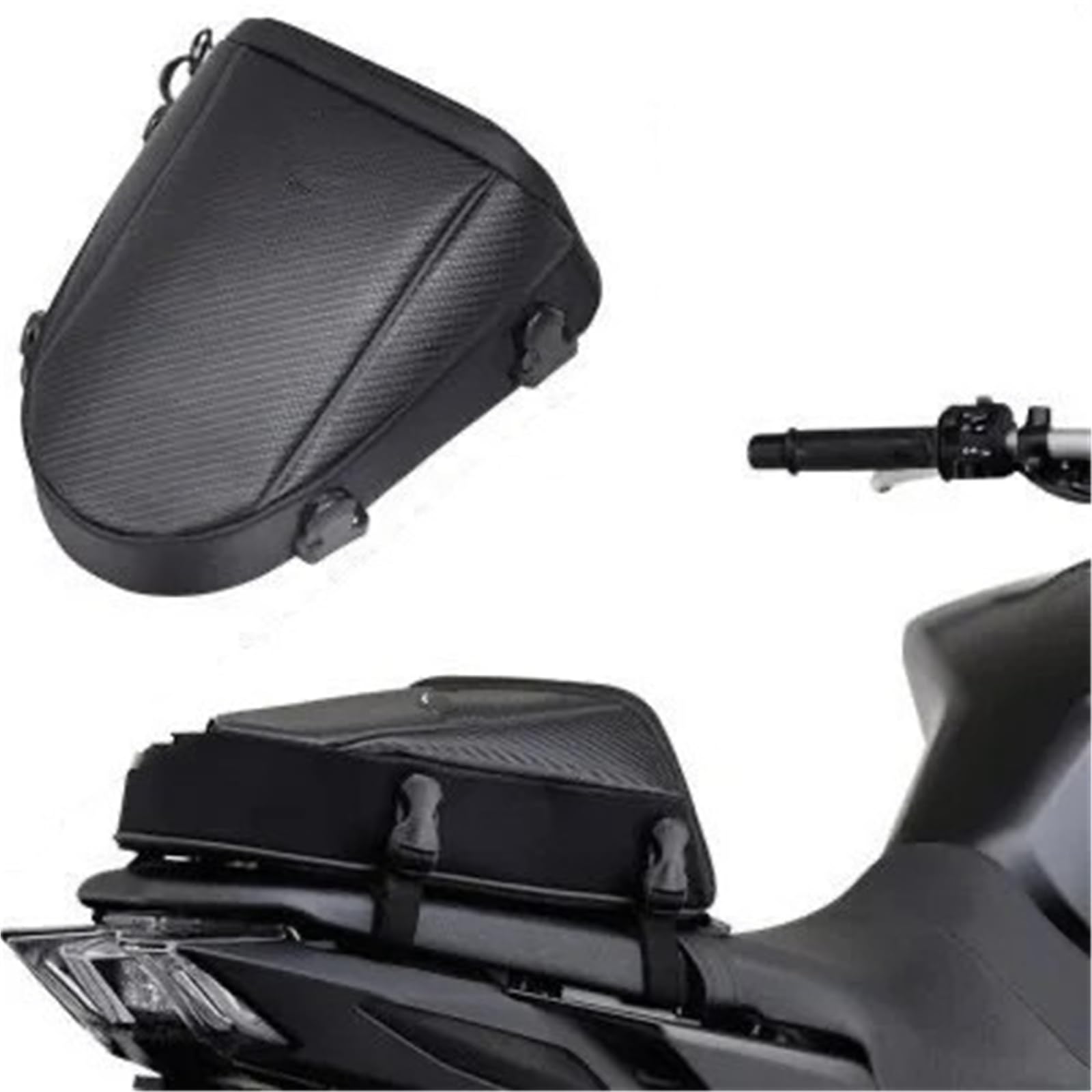 Motorradtasche Rücksitztasche, Motorrad-Hecktasche, Große Kapazität, Motocross-Fahrer-Umhängetasche Mit Regenschutz, Reise-Motorradtasche