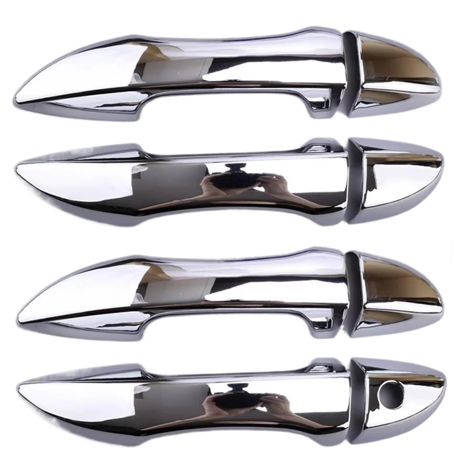 TRGDFDAA Door Handle Trims Covers Compatible with Toyota for Corolla Sedan 2014 2015 2016 2017 2018 2019 Exterior Door Handle Frame Cover Trim Set Decorative Shell