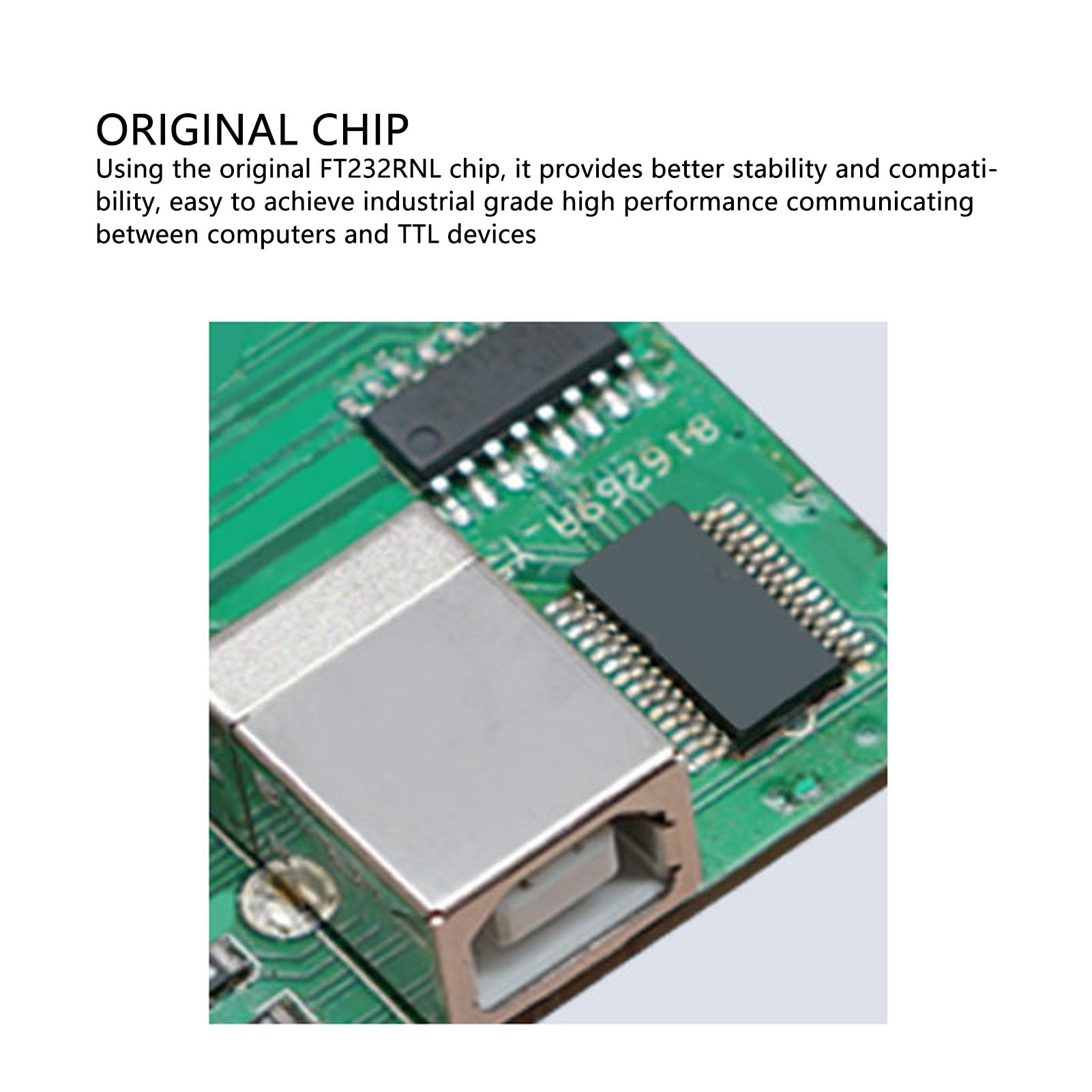 Module de port série USB TTL, puce FT232 de qualité industrielle
