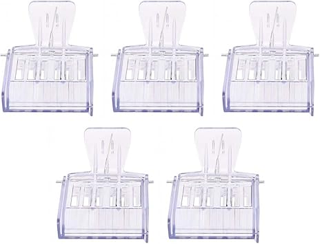 Amazon.co.jp 5個セット ビークリップ 蜂キャッチャー 王籠 蜂児移虫器 捕獲器クリップ 女王蜂ケージ キャッチ プラスチック製