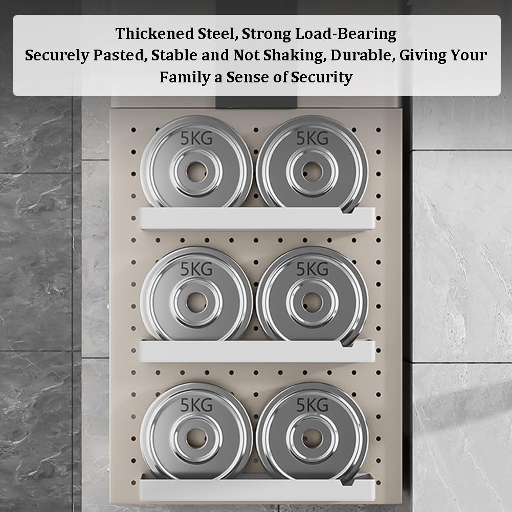 Panneau Perforé, Kit D'organisateur Mural Pour Panneau Perforé, Support à Outils En Métal De Cuisine, Panneau Perforé Multifonctionnel Pour Atelier De Garage De Bricolage (Color