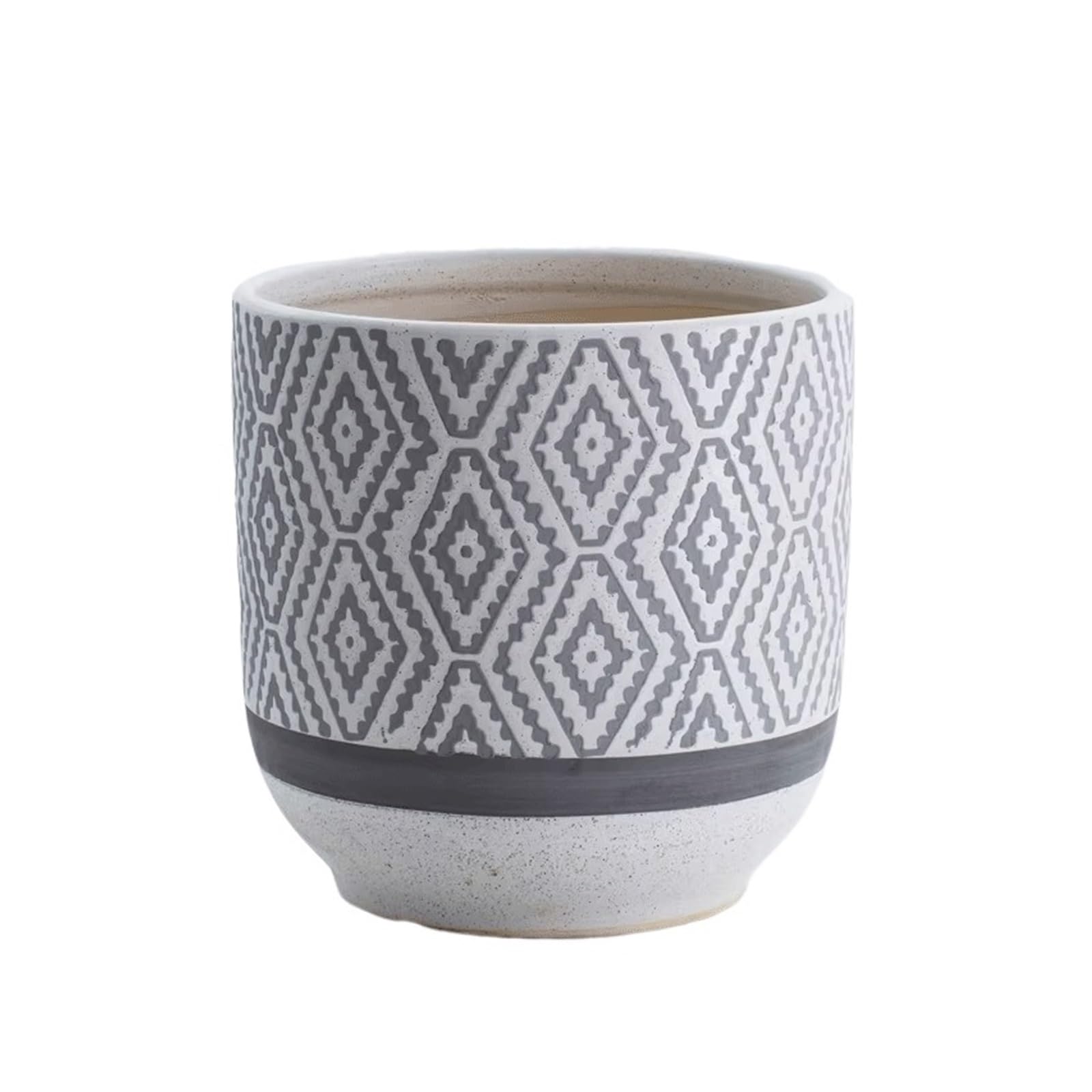 SDA287MZ Large Ceramic Planters: Minimalist Living Room Design—Perfect For Growing Snake Plants And Money Trees Multifunction(Large)