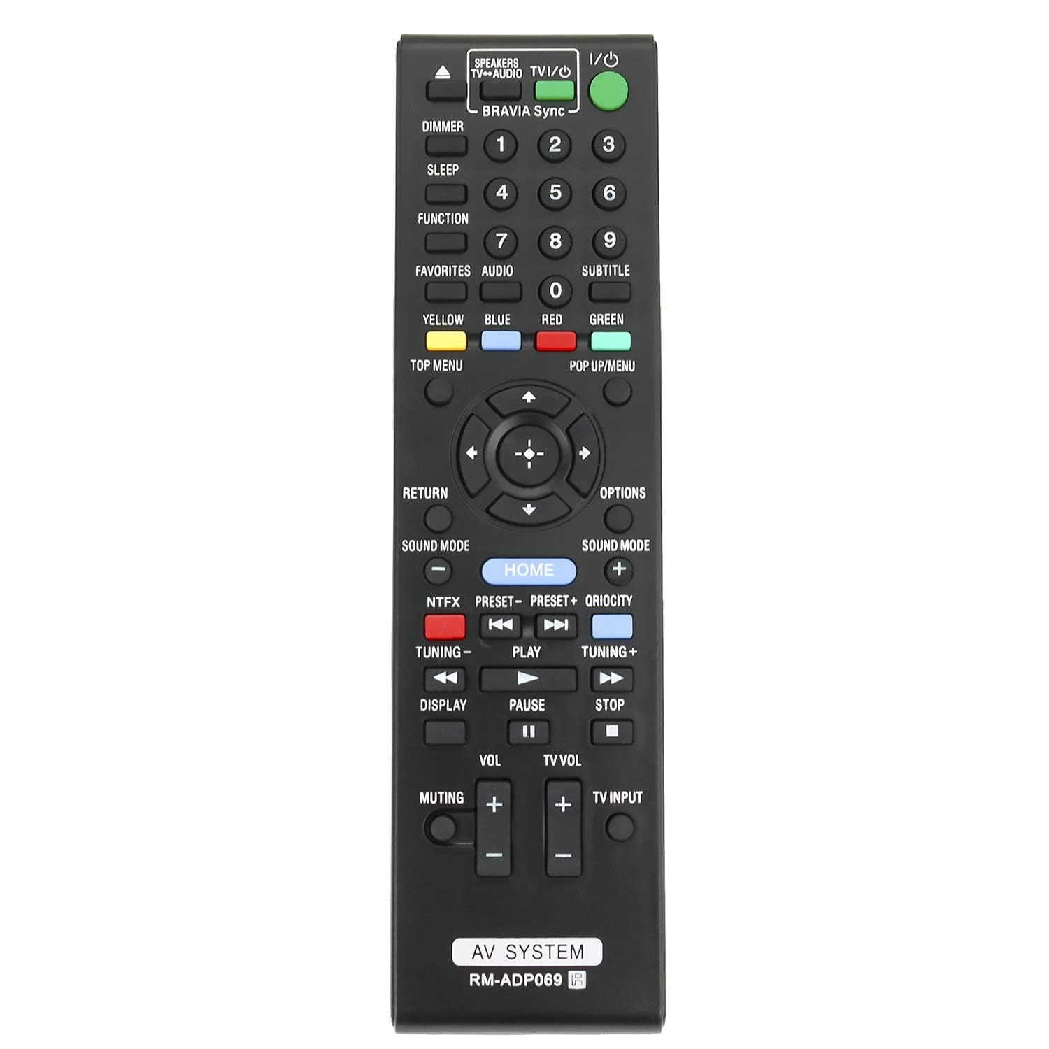 Amazon.com: RM-ADP069 Remote Control fit for Sony Blu-ray Disc DVD