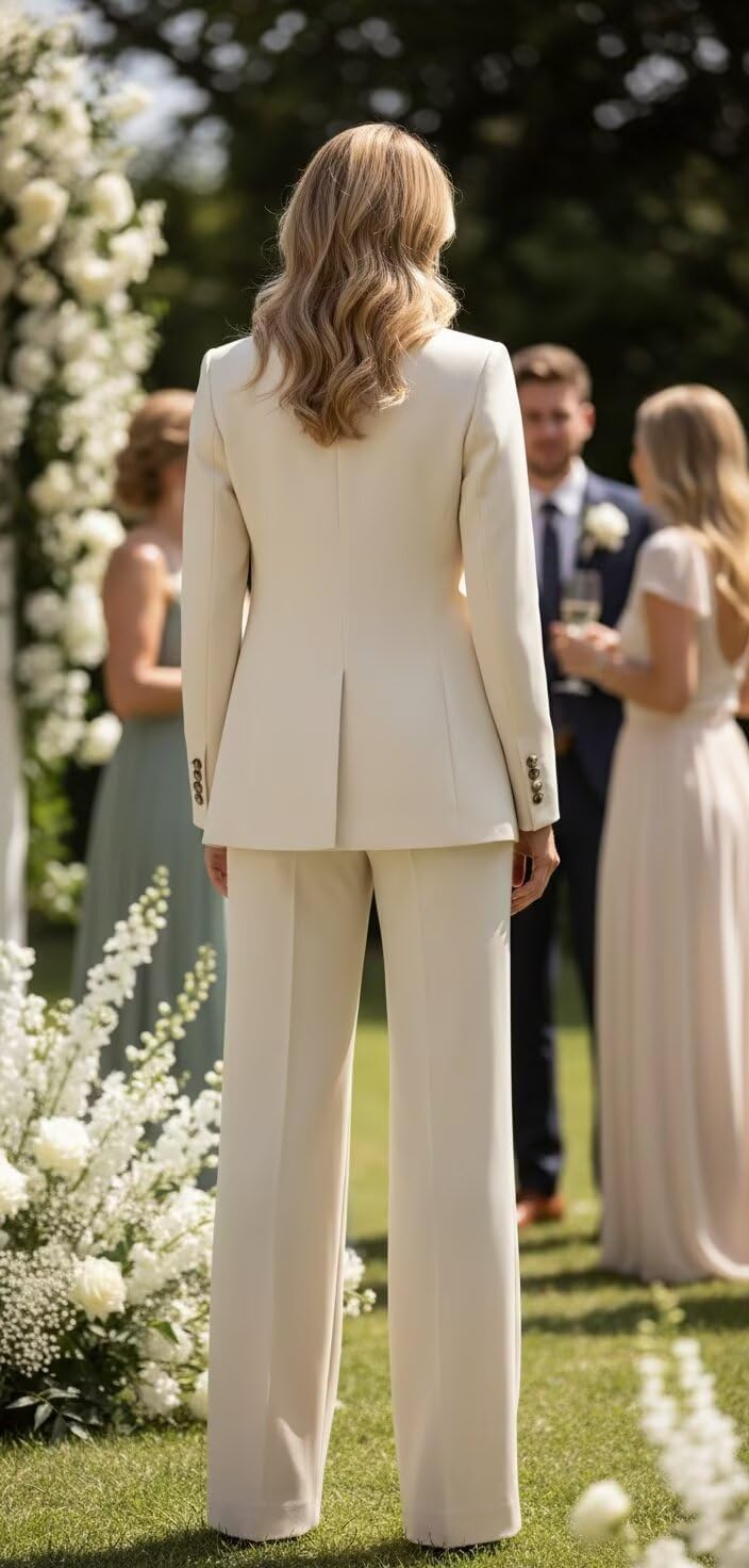 Womens 3 Piece Suit Business Casual Peak Lapel Pants Suits for Women Dressy 1 Button Slim Fit Vest and Pants Set Women
