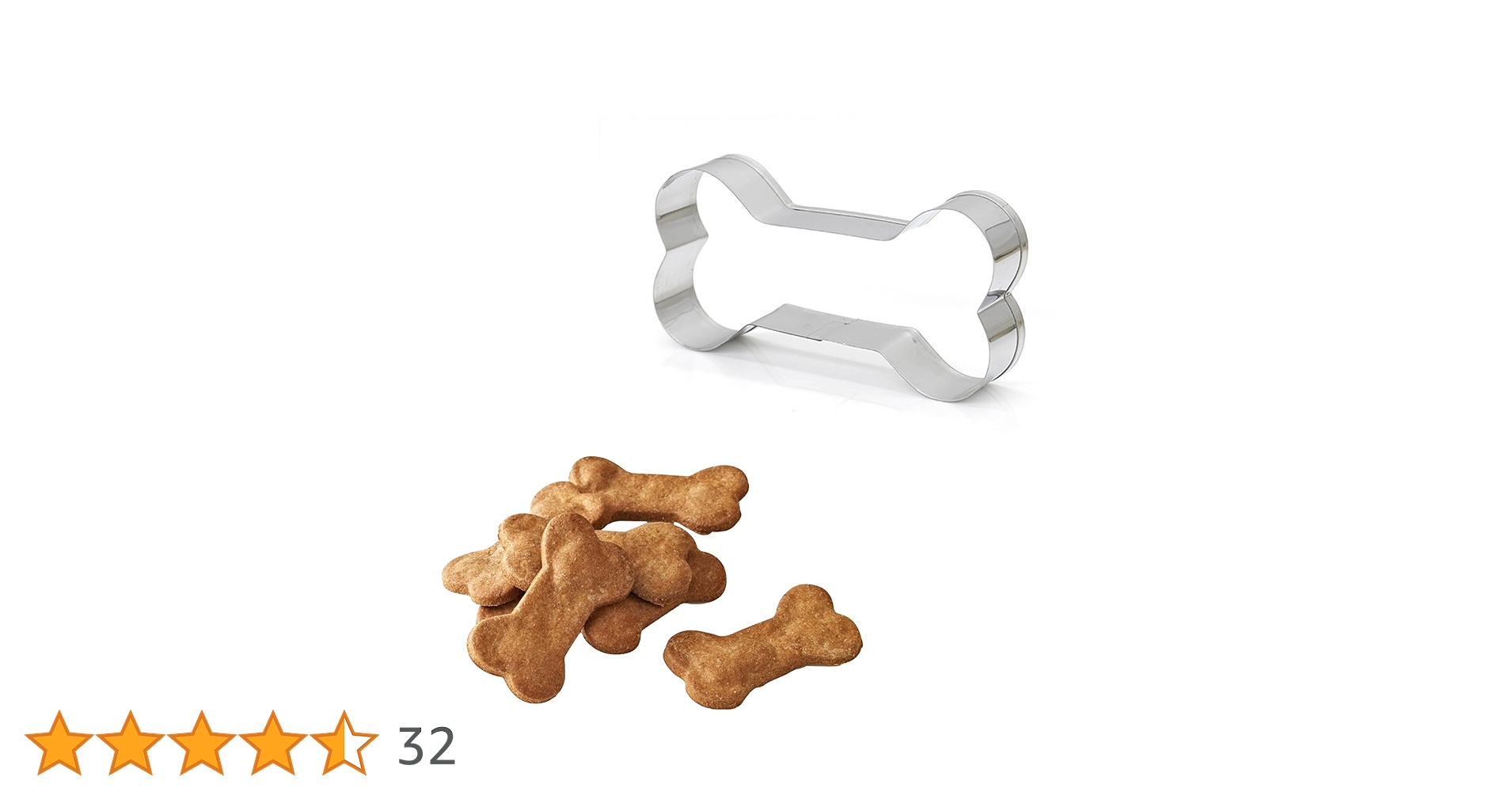 激レア　新品　犬のおやつメーカーBake a Bone　骨型　レシピブックレット Amazon | 4ピース/セット 犬の骨 クッキーカッター 犬の骨