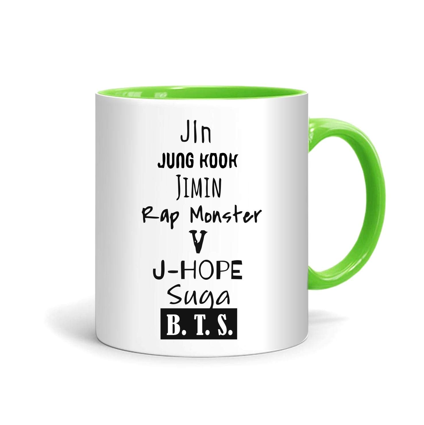 MCM3 - FMstyles Tudo de kpop BTS Inner Green Mug