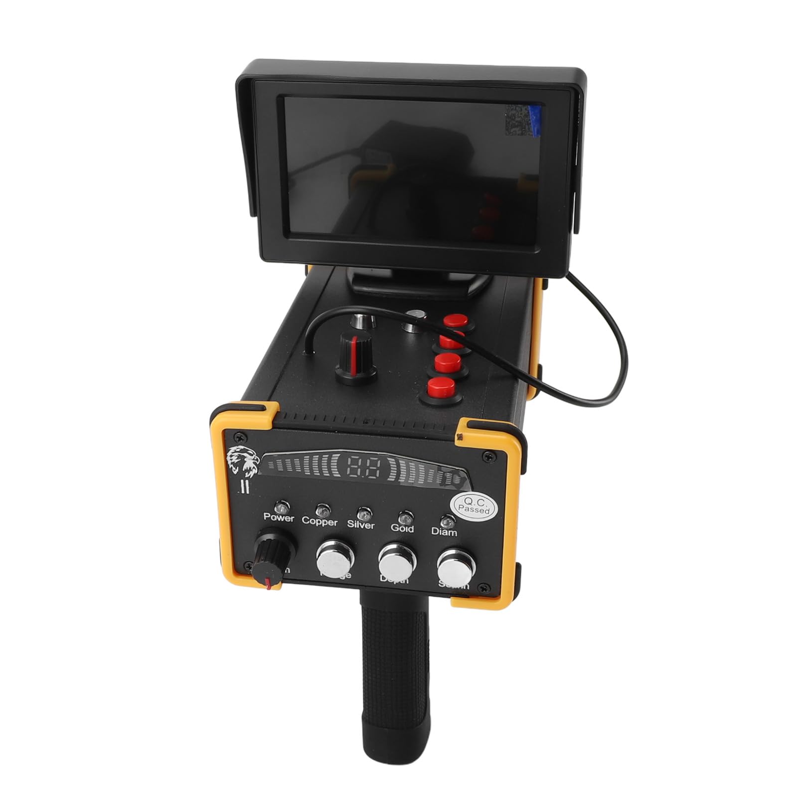 Fdit Détecteur de Métaux avec écran, Localisateur Souterrain Portable,