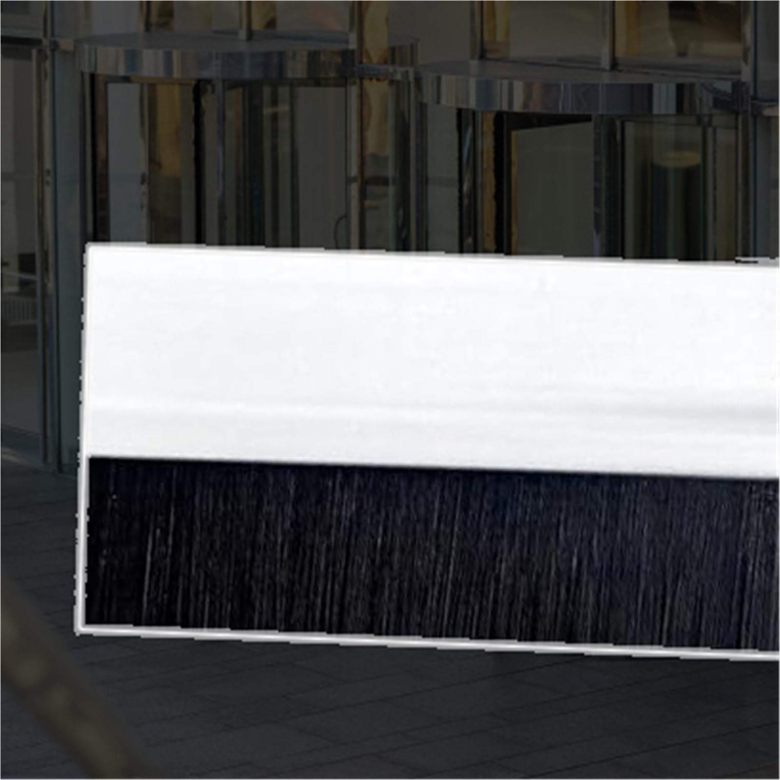 Door Strip Draught Brush, Sealing Draught Excluder PVC Nylon Brush Strip, Multicolor, Multiple Sizes(A,L 30cm x Brush Height 50mm)