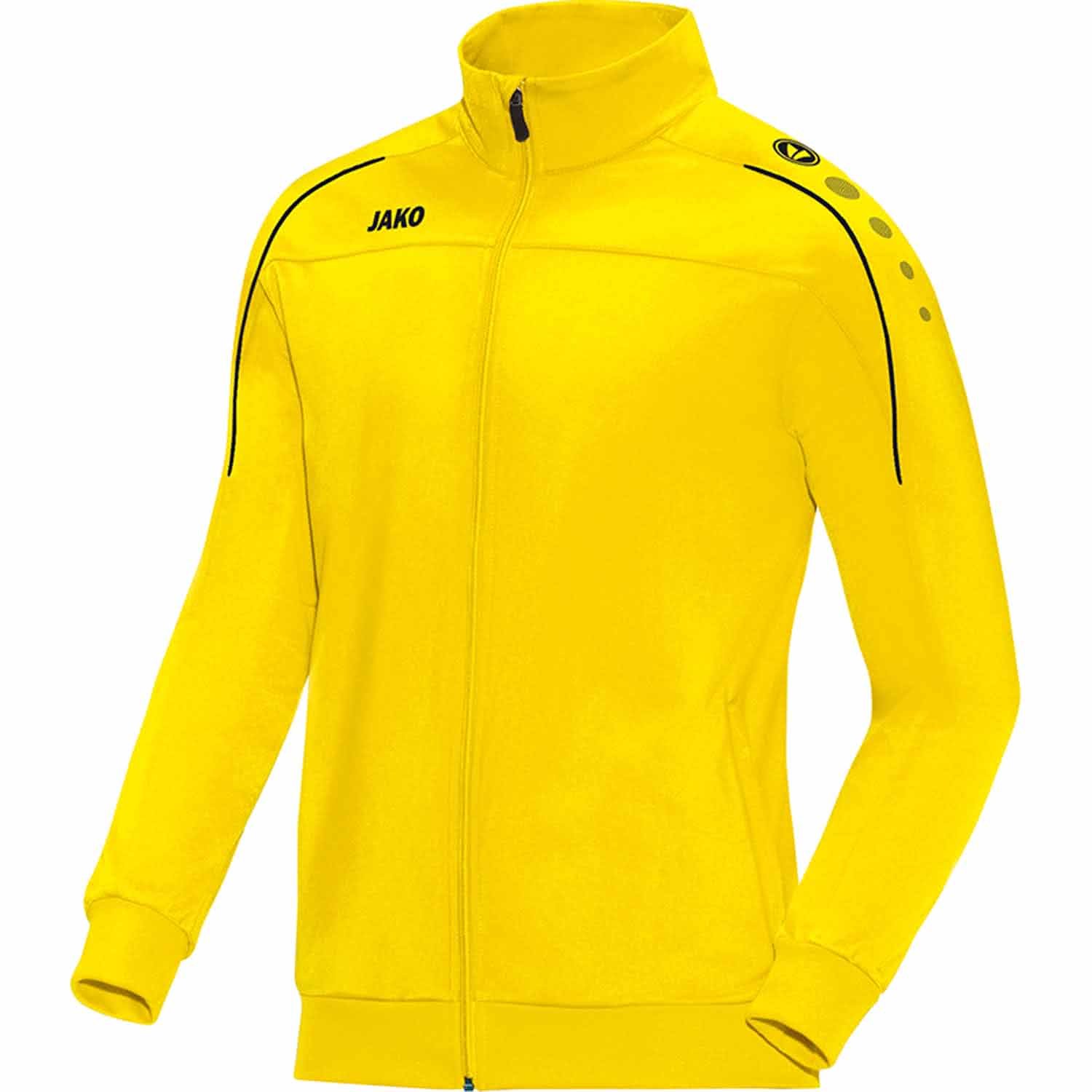 Jako Men's Classico Polyester Jacket, Men, Classico, Lemon, XX-Large
