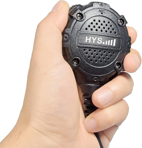 Microphone à main sans fil Baofeng UV-5R 5RPLUS Quansheng Kenwood (BX022) | Connecteur 2 broches clip réglable - 4