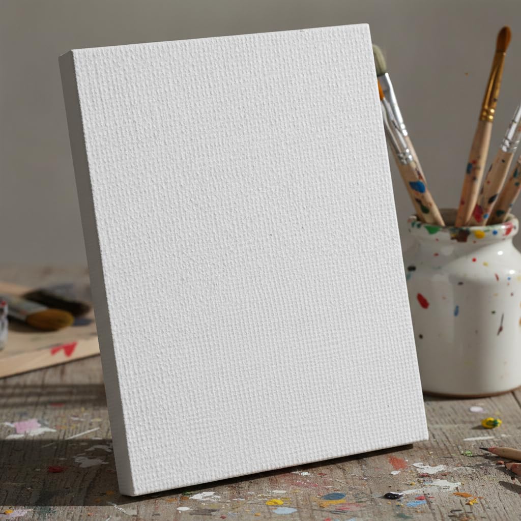 Papier pour peinture à l'huile, grain de tissu 600 g, taille jusqu'à 4
