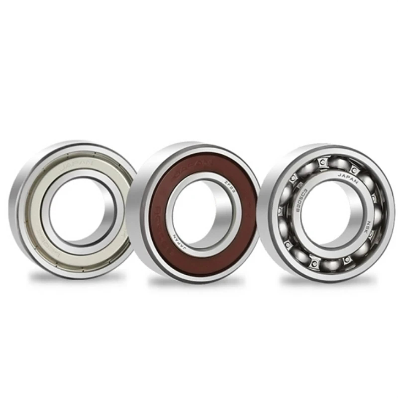 Rodamiento rígido de Bolas 6200 6201 6202 6203 6204 6205Z 2RS 10x30x9mm rodamiento de Acero 10 * 30 * 9mm(6204,10PCS_DDU)