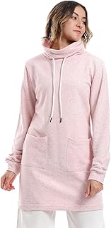 سويت شيرت سيلف باترن للنساء من اندروا 36W24W30315، ياقة عالية