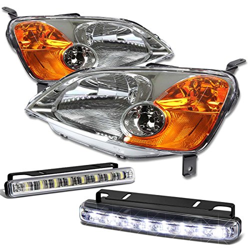 Buy Replacement for Honda Civic 7th Gen EM/ES Chrome Housing Amber