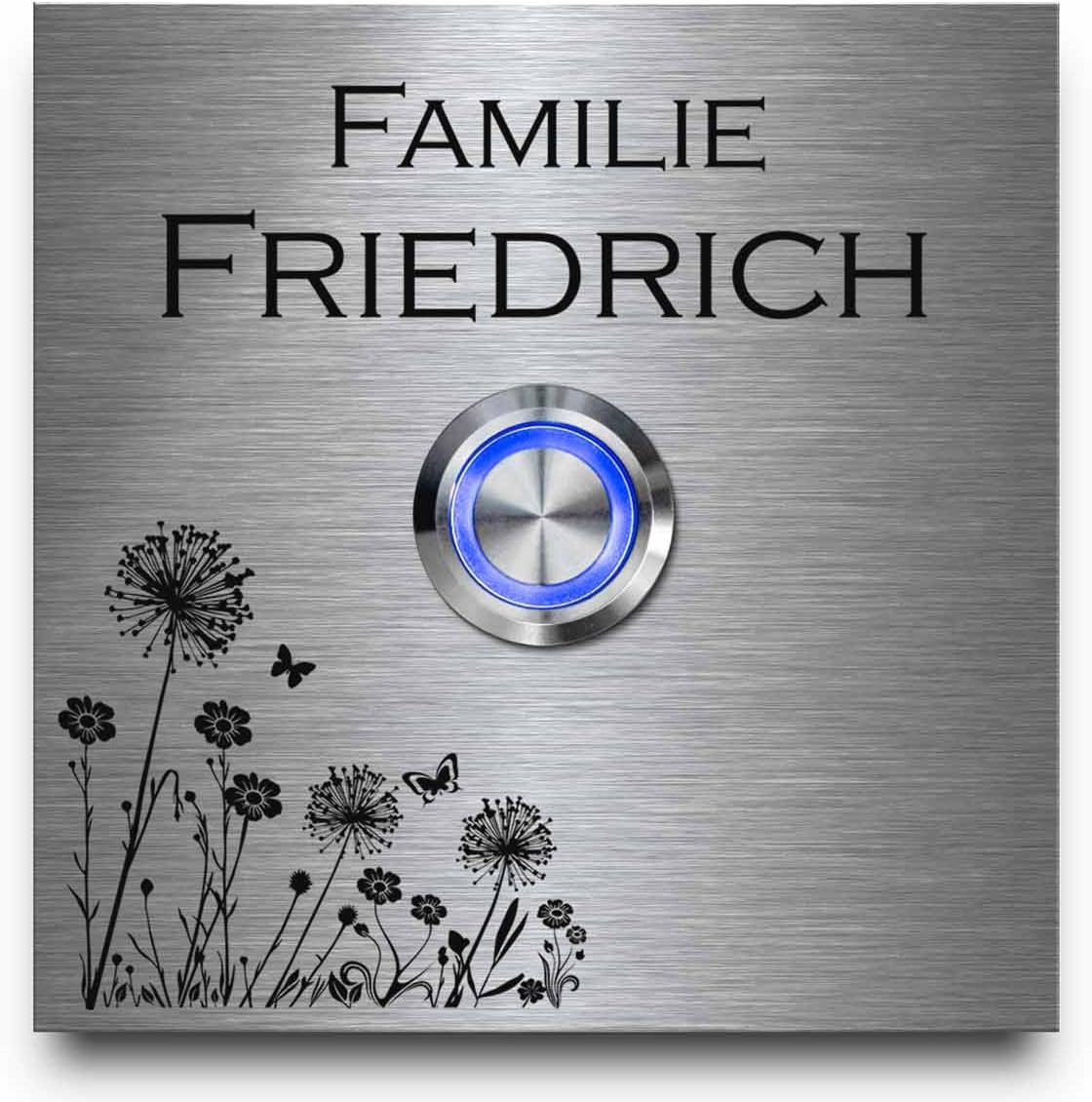 Schiefer T rklingel Mit Edelstahlrahmen Klingel Modell Friedrich Ab schiefer-t-rklingel-mit-edelstahlrahmen-klingel-modell-friedrich-ab