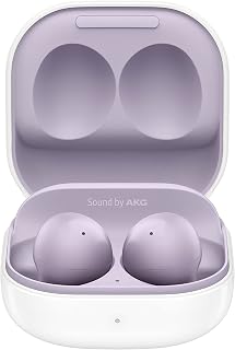 Samsung Galaxy Buds2 Wireless Earphones, 2 Year Manufacturer Warranty, Violet (UK Version)