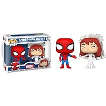 Funko POP Spider-Man and MJ Wedding 2 Pack Karakter Fig r Oyuncak, 889698902977
