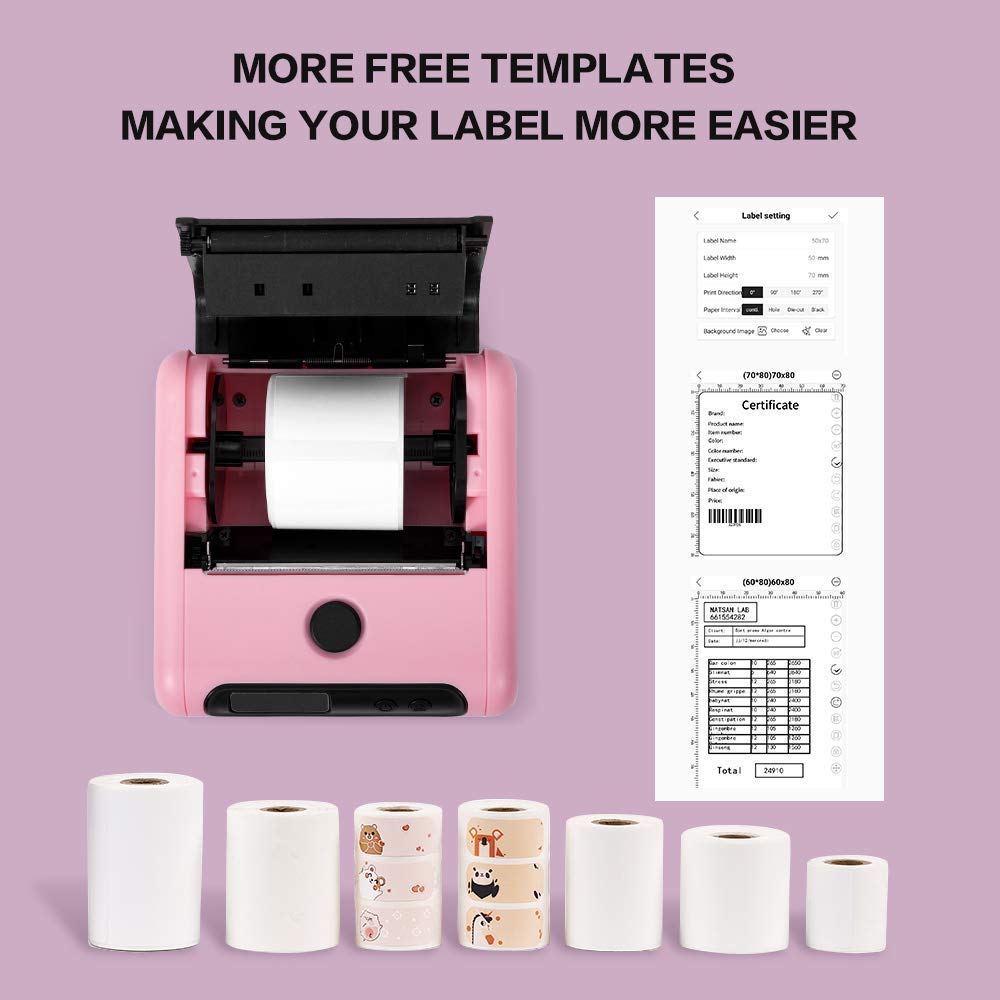 Phomemo M200 Label Maker Cube WiFi Bluetooth Thermal Label Printer 3