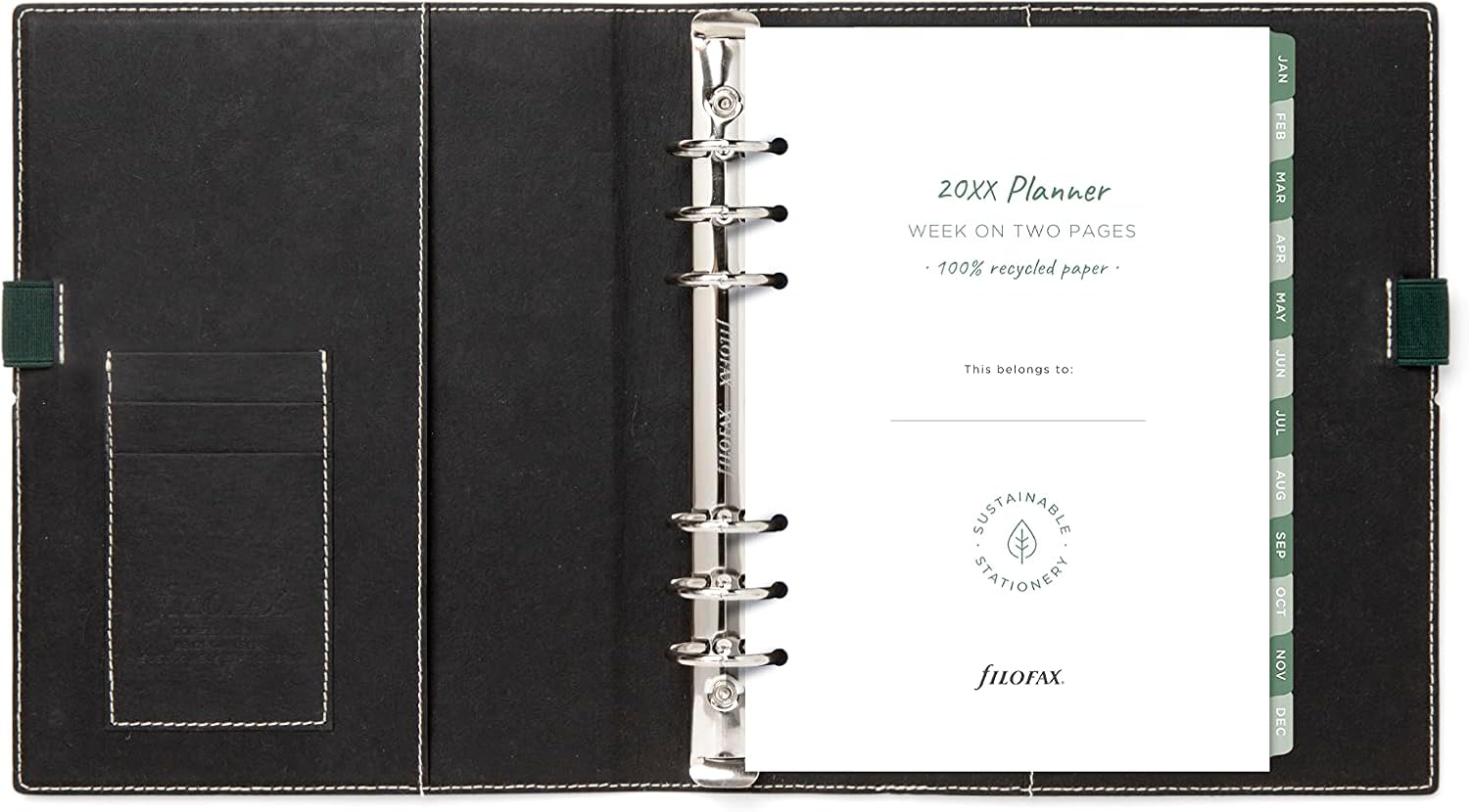 Filofax Eco Essential A5 organiser - Golden Oak
