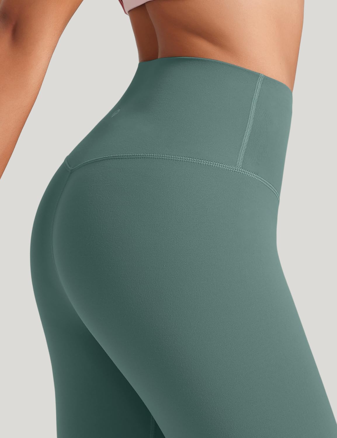 HeyNuts Workout Pro Leggings 25'', Compression High Waisted 7/8 Workout Pants - Image 5