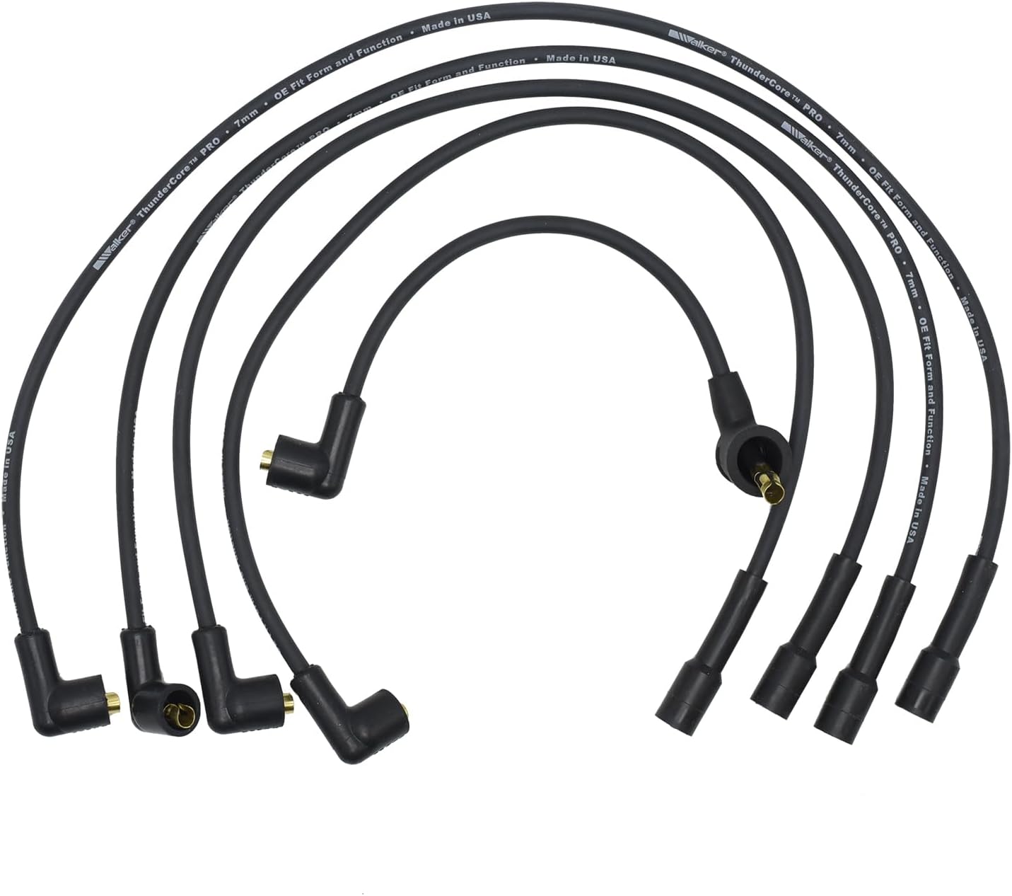 Walker Products ThunderCore PRO Premium Spark Plug Wire Set 924-1835