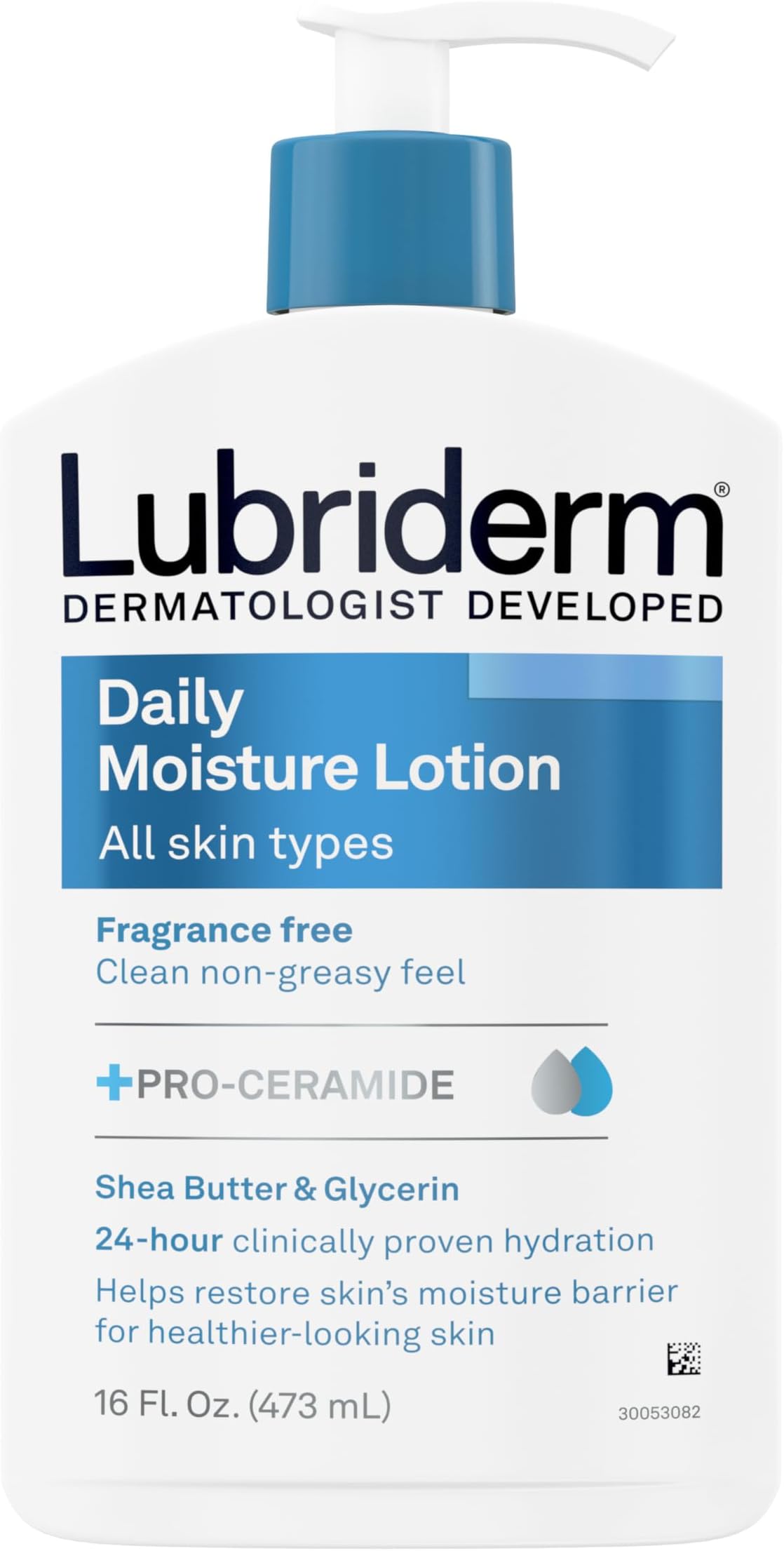 Daily Moisture Hydrating Body Lotion Fragrance Free, 16 Fl Oz