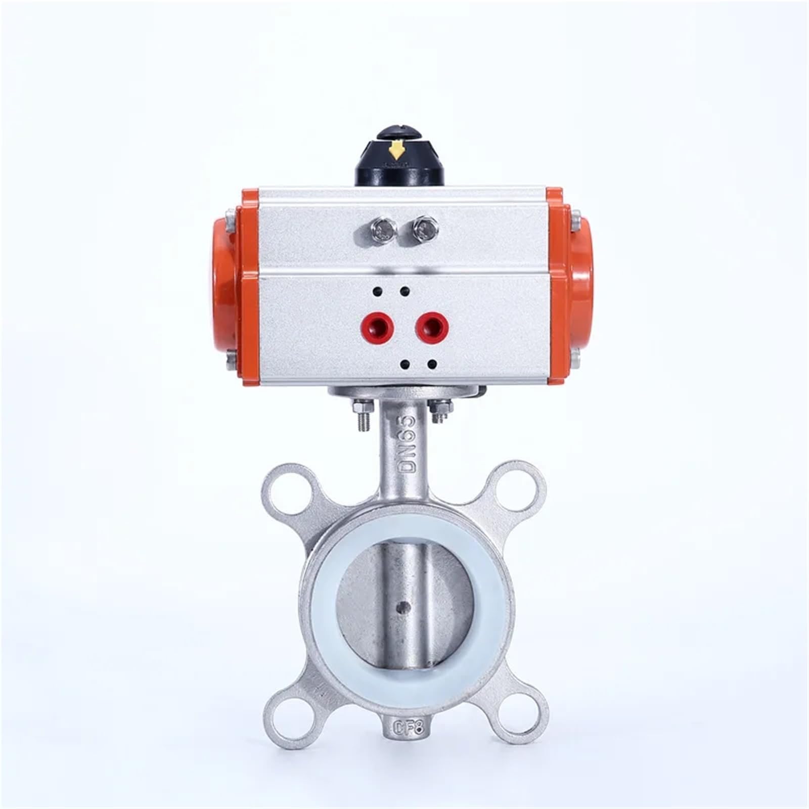 Vanne pneumatique 1-1/2 résistant aux produits chimiques avec joint PTFE